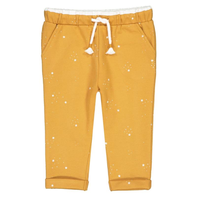 Εμπριμέ παντελόνι jogpant από φανέλα με αστέρια