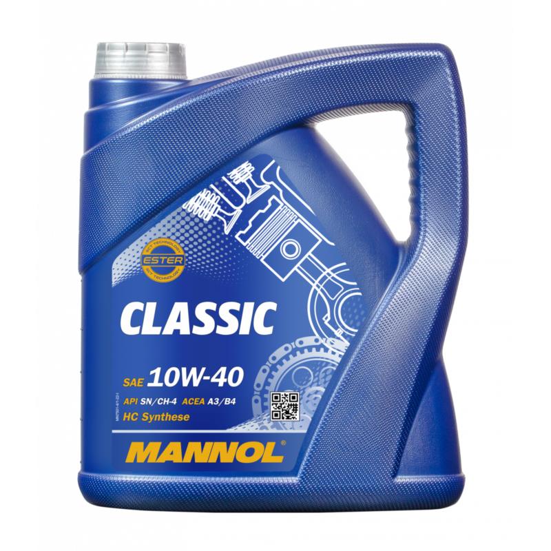 Λιπαντικο Αυτοκινητου MANNOL CLASSIC 10W40 4L 7501-4