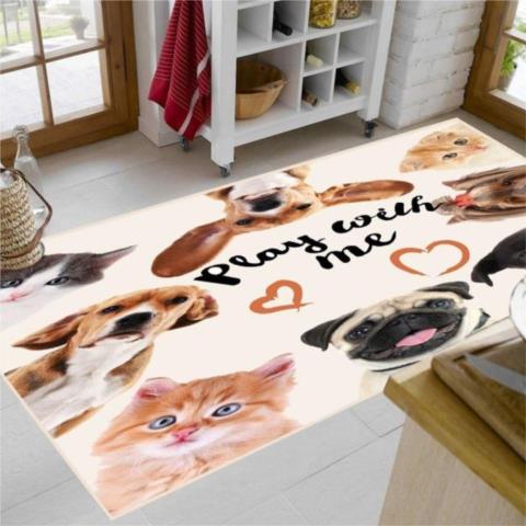 DIMcol ΧΑΛΑΚΙ ΚΟΥΖΙΝΑΣ Pets 265 80X200 Polyester 100%