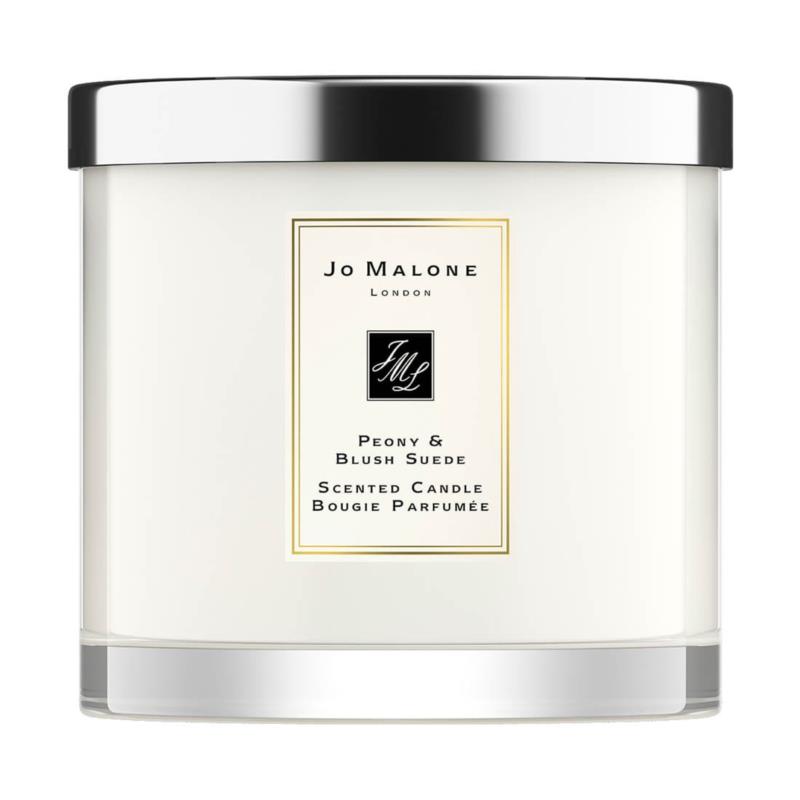 Peony & Blush Suede Deluxe Candle 600gr