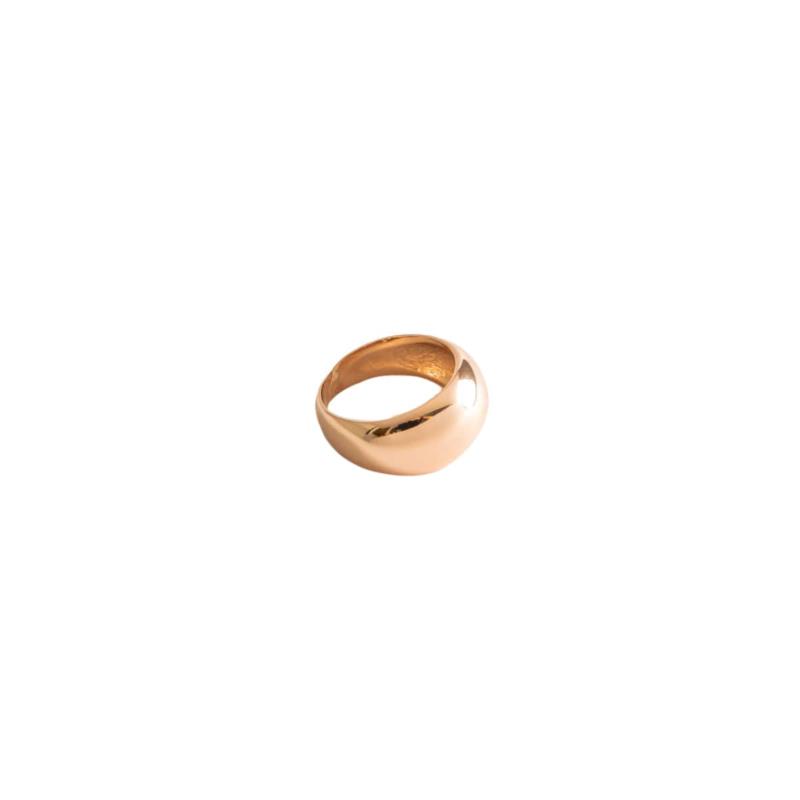 Δαχτυλίδι "Αρμονία" Μονό Μεγάλο - Ροζ Χρυσό