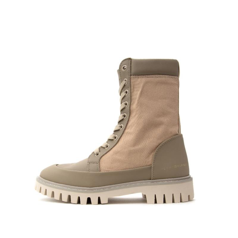 CASUAL LACE UP BOOTS WOMEN TOMMY HILFIGER