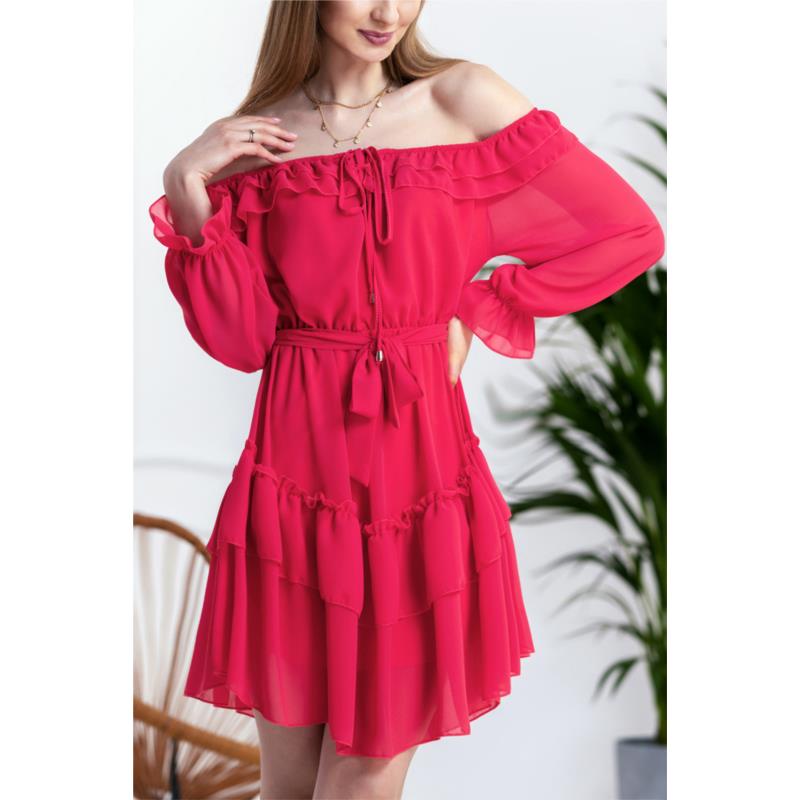 φόρεμα VORMELA RED - 1