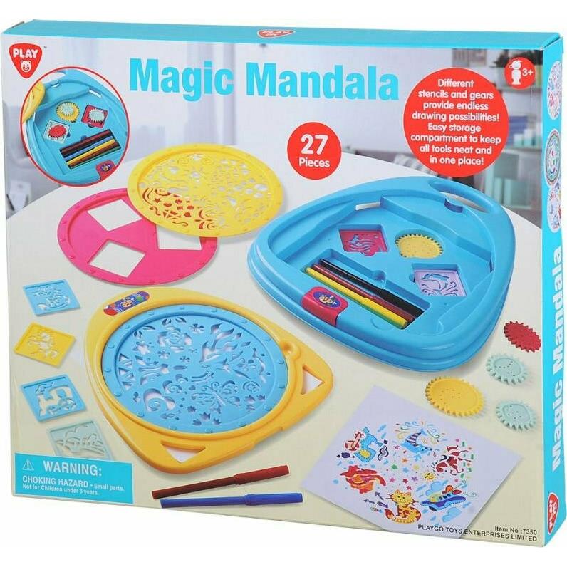 Σετ Ζωγραφικης Playgo Magic Mandala - 7350