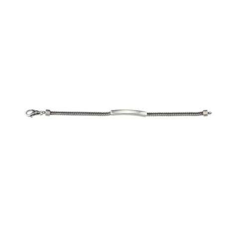 SOVRANI Βραχιόλι από ανοξείδωτο ατσάλι Silver J6707