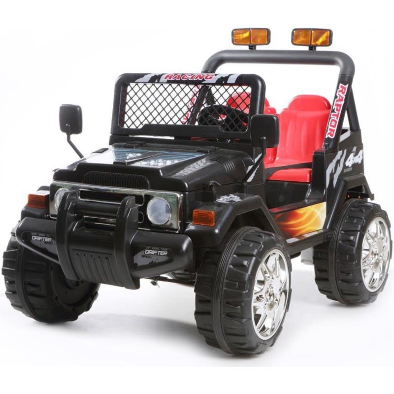Ηλεκτρικο Αυτοκινητο Jeep Wrangler Style 12V OEM Μαυρο - 99-761