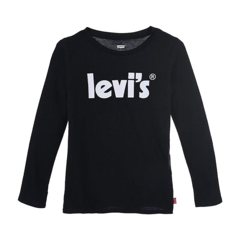 Μπλουζάκια με μακριά μανίκια Levis -