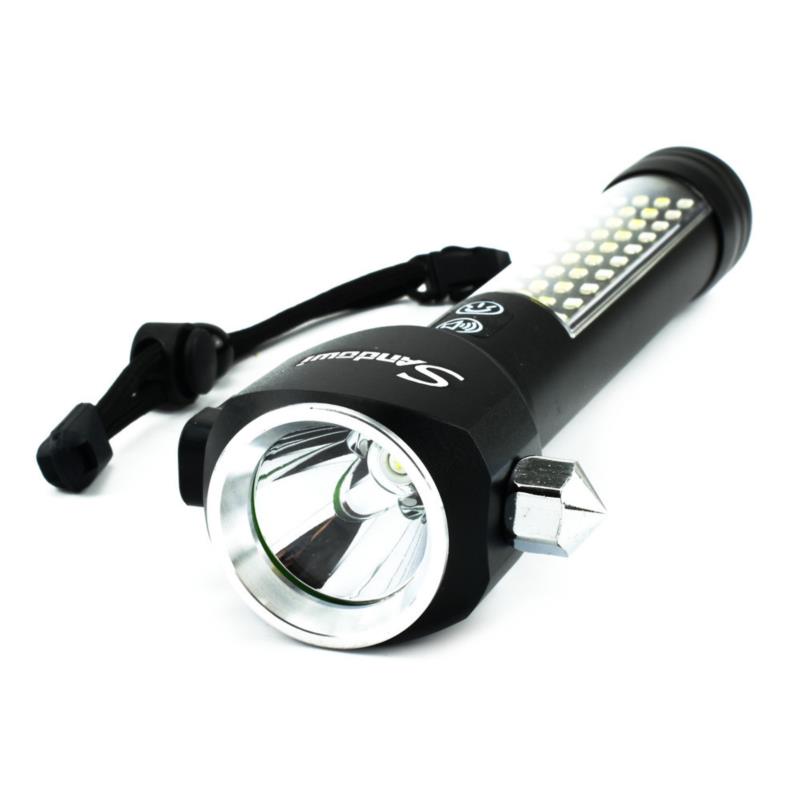 Πολυφακός LED αλουμινίου πολυεργαλείο 7 σε 1 Andowl Q-LED555 σε μαύρο χρώμα