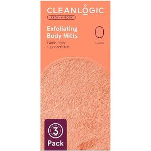 ΣΦΟΥΓΓΑΡΙ CLEANLOGIC BATH AND BODY EXFOLIATING BODY MITT 3TMX