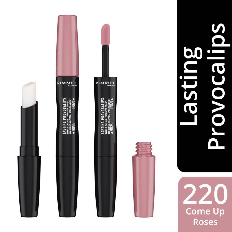 RIMMEL LASTING PROVOCALIPS LIPSTICK | 2,2ml 220 Come Up Roses
