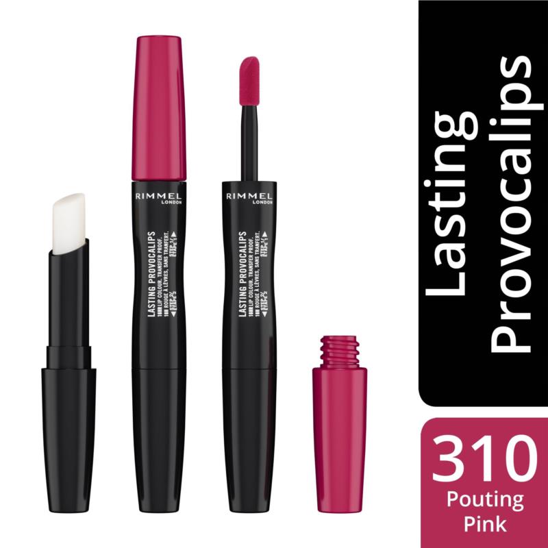 RIMMEL LASTING PROVOCALIPS LIPSTICK | 2,2ml 310 Pouting Pink