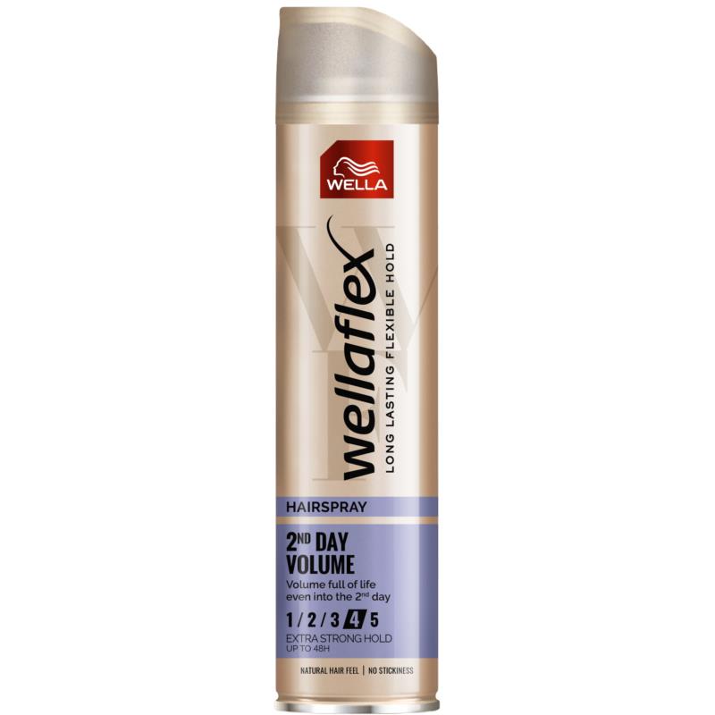 Spray για Όγκο 2 ημερών Έξτρα Δυνατό Wellaflex Wella (250 ml)