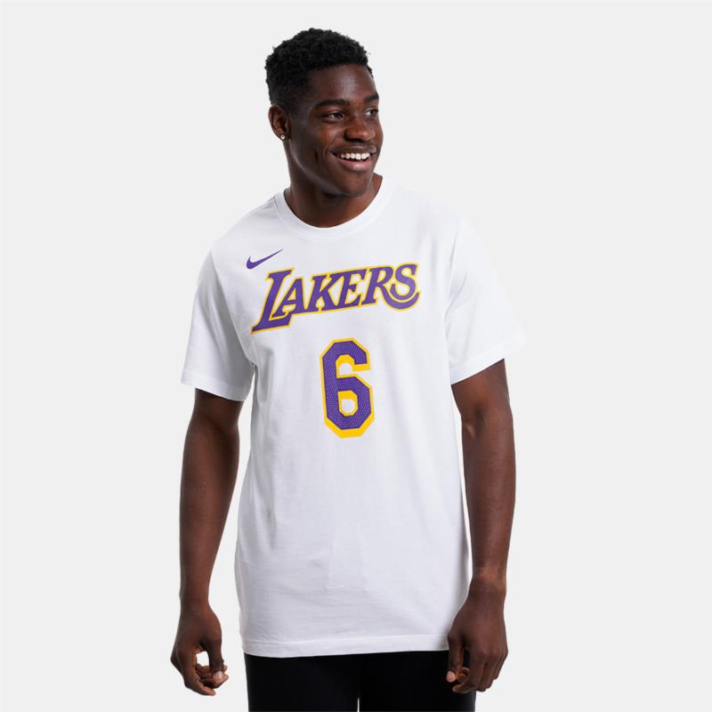 Nike Lakers NBA Lebron James Ανδρικό T-shirt (9000111203_37571)