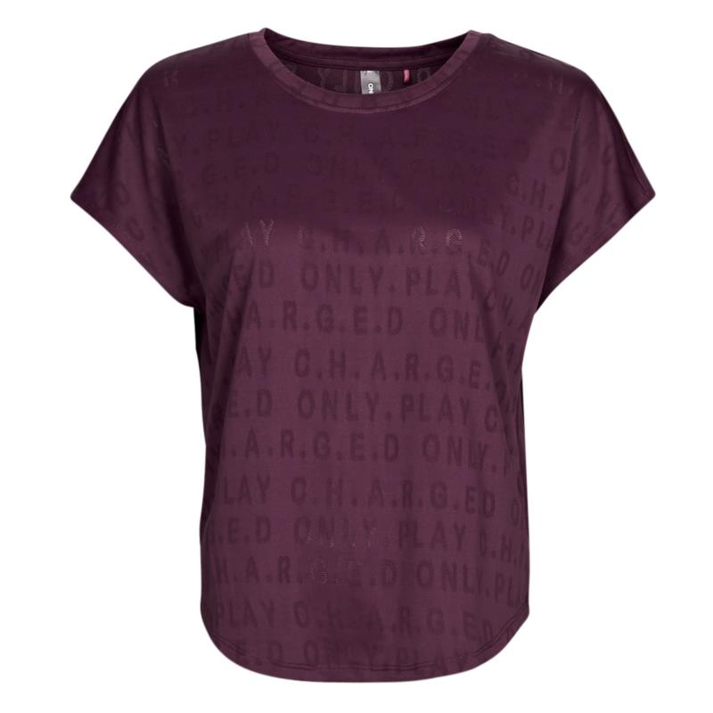 T-shirt με κοντά μανίκια Only Play ONPSAFA NEW CURVED SS TRAIN TEE