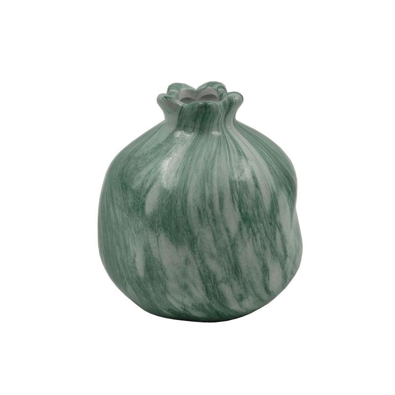Διακοσμητικό Ρόδι Κεραμικό Πράσινο 9,5εκ. Royal Art FEX0/10GR (Υλικό: Κεραμικό, Χρώμα: Πράσινο ) - Royal Art Collection - FEX0/10GR