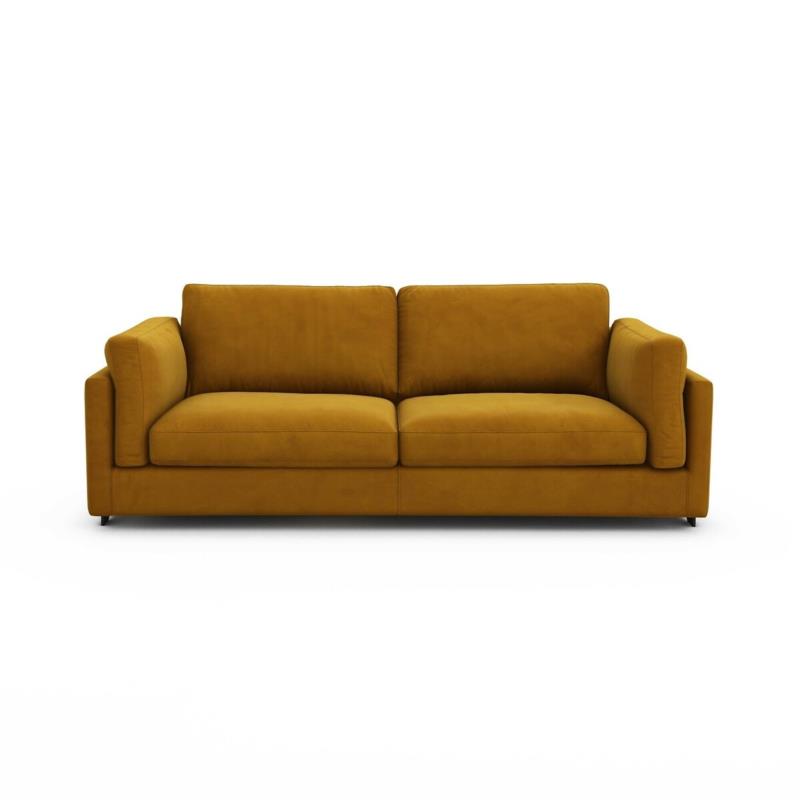Πτυσσόμενος καναπές από βελούδο Μ100xΠ213xΥ89cm