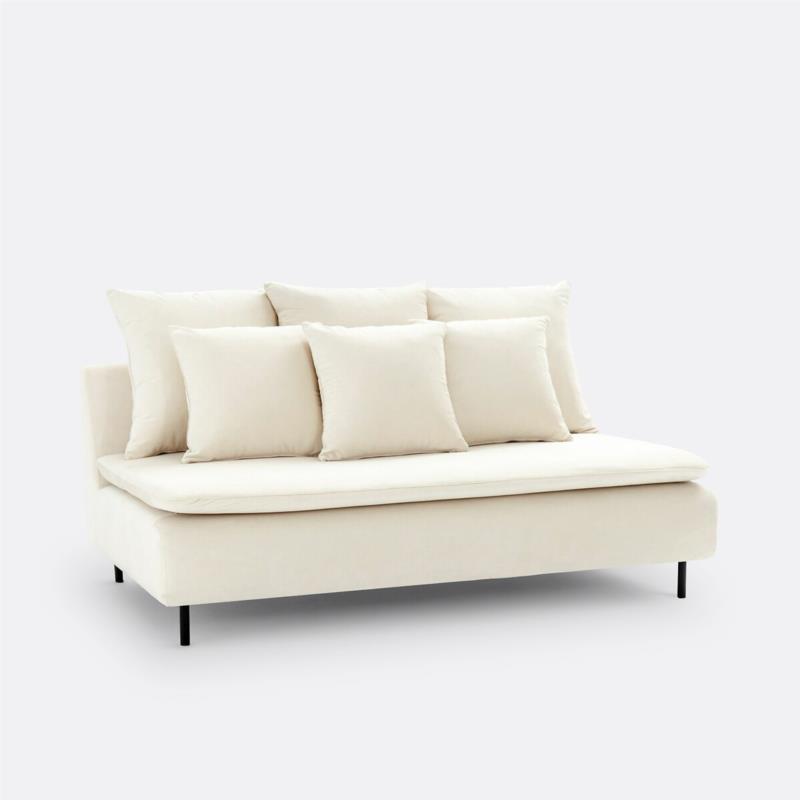 Καναπές από βελούδο Μ97xΠ159xΥ84cm