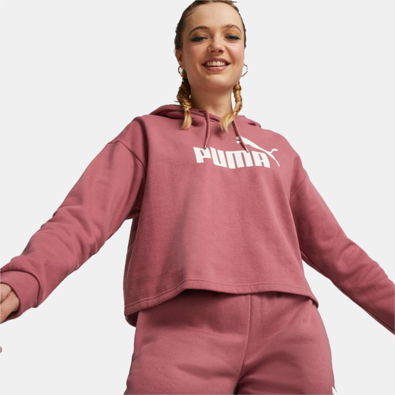 Puma Essentials Cropped Γυναικεία Μπλούζα Με Κουκούλα (9000117696_62314)