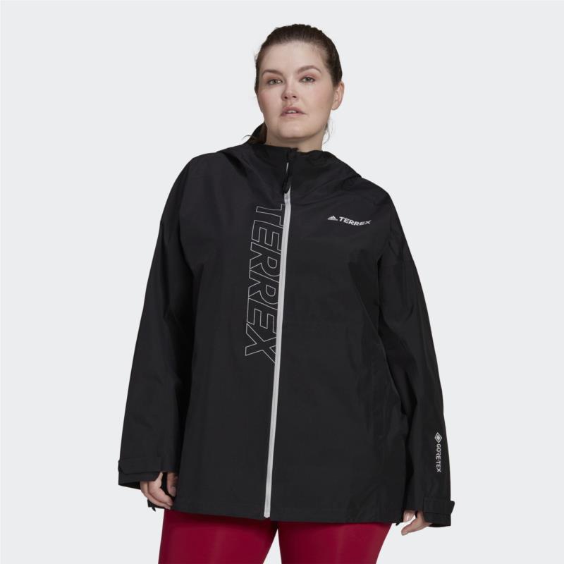 adidas Performance Terrex GORE-TEX Paclite Rain Jacket (Plus Size) (9000131744_1469)