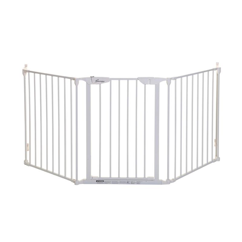 Πόρτα Ασφαλείας 85.5-200cm Dream Baby Newport 3 Panel BR75562 White