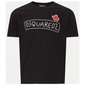 T-shirts & Polos Dsquared T SHIRT LOGO SUPERCREW DSQUARED S71GD1130