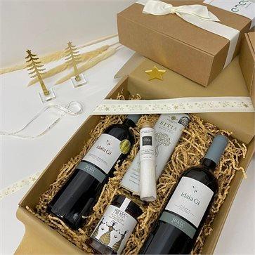 Χριστουγεννιάτικο Δώρο "Wine Tasting & Cretan Cuisine Essentials"