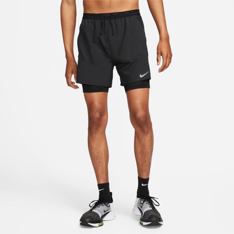 Nike Dri-FIT Stride Ανδρικό σορτς για τρέξιμο 2 σε 1 18 cm (9000110171_8595)