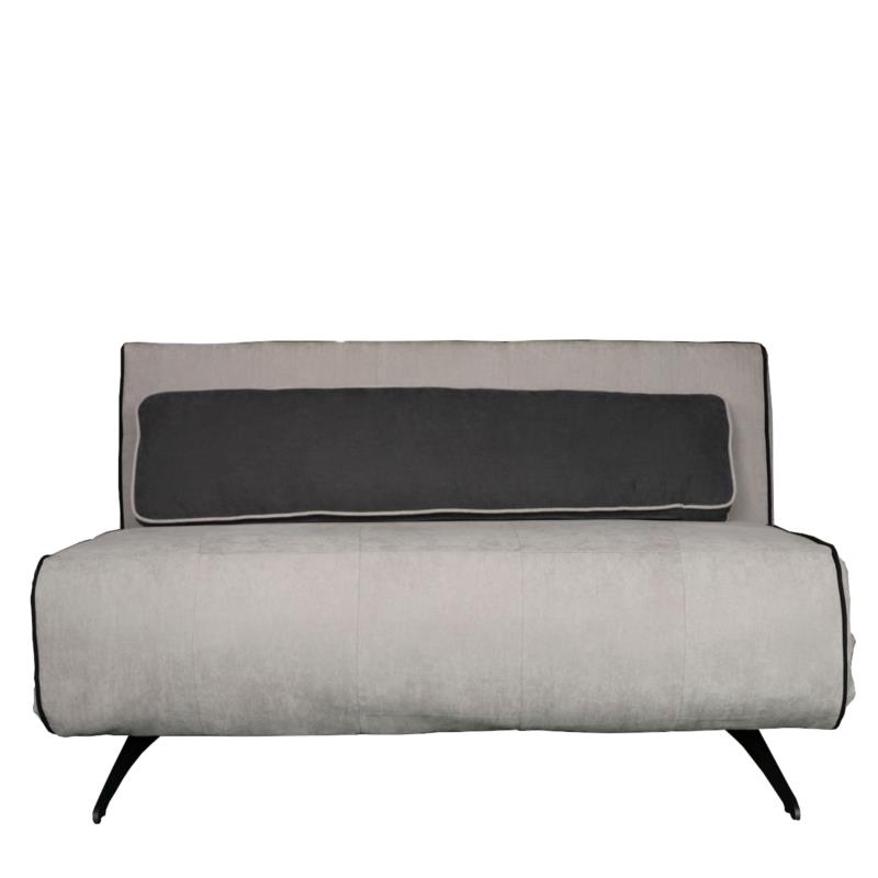 Καναπές Κρεβάτι Διθέσιος ANTIC Γκρι 140x89x80cm