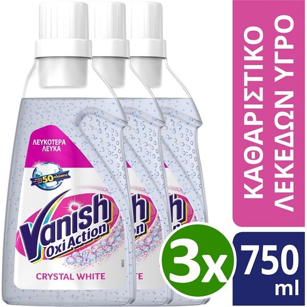 Ενισχυτικό Gel Πλύσης White Vanish (3x750ml) τα 3τεμ 14,97€