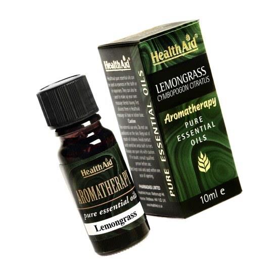 HEALTH AID Lemongrass Oil (Cymbopogon citrates) 10ml