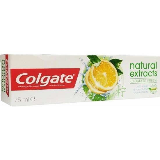 COLGATE Οδοντόκρεμα Natural Lemon 75ML