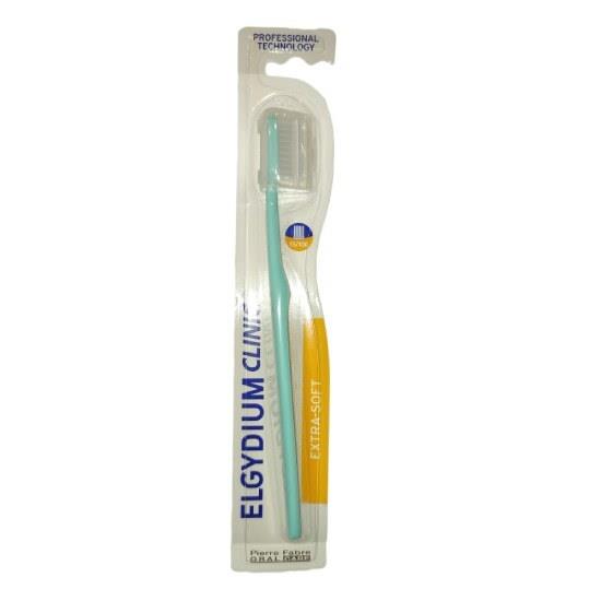 ELGYDIUM Clinic Οδοντόβουρτσα 15/100 Extra Soft 1 Τεμάχιο - Θαλασσί