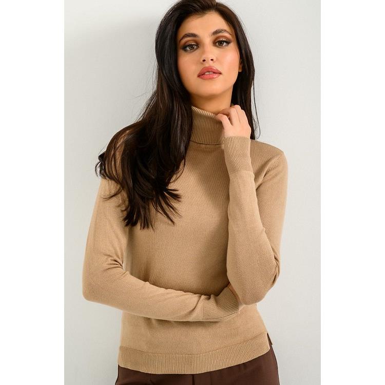 Ζιβάγκο πλεκτό τοπ (BEIGE)