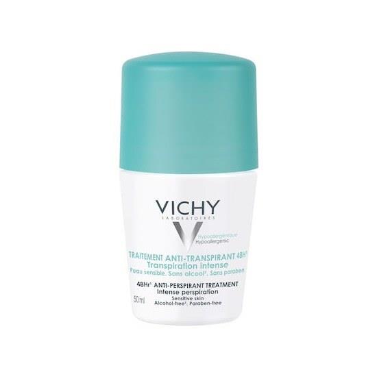 VICHY Deodorant 48h Intensive Anti-perspirant Roll-On Εντατική Αποσμητική Φροντίδα 50ml