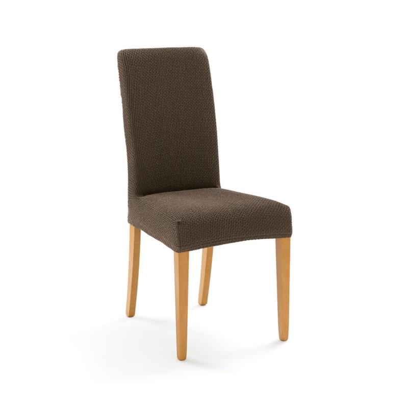 Ελαστικό κάλυμμα καρέκλας με γκοφρέ όψη One size Μ32xΠ30xΥ43cm
