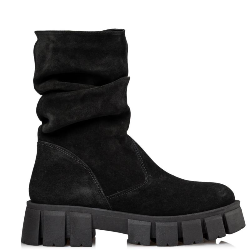 LEATHER BOOTIES