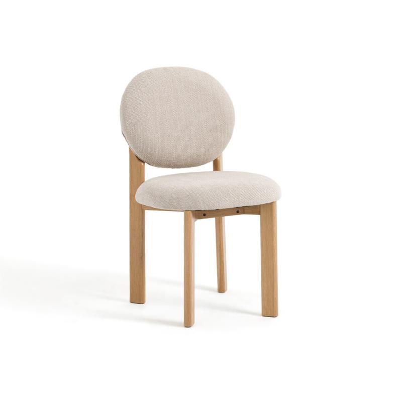 Καρέκλα από ξύλο δρυ Μ60xΠ48xΥ86cm