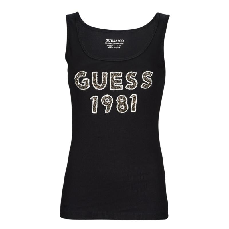 Αμάνικα/T-shirts χωρίς μανίκια Guess LOGO TANK TOP