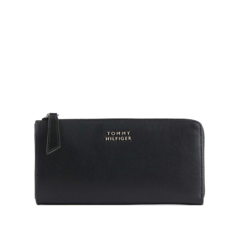 CASUAL CHIC LEATHER LARGE WALLET WOMEN TOMMY HILFIGER