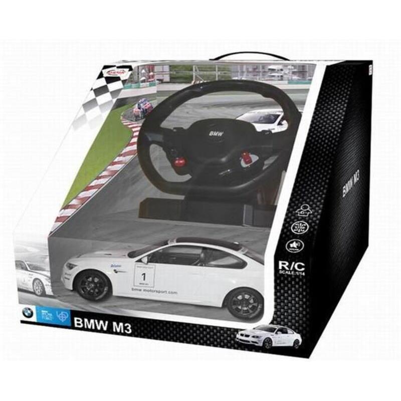 Rastar Τηλεκατευθυνόμενο BMW M3 & Τιμόνι 1:14 (48000-8)