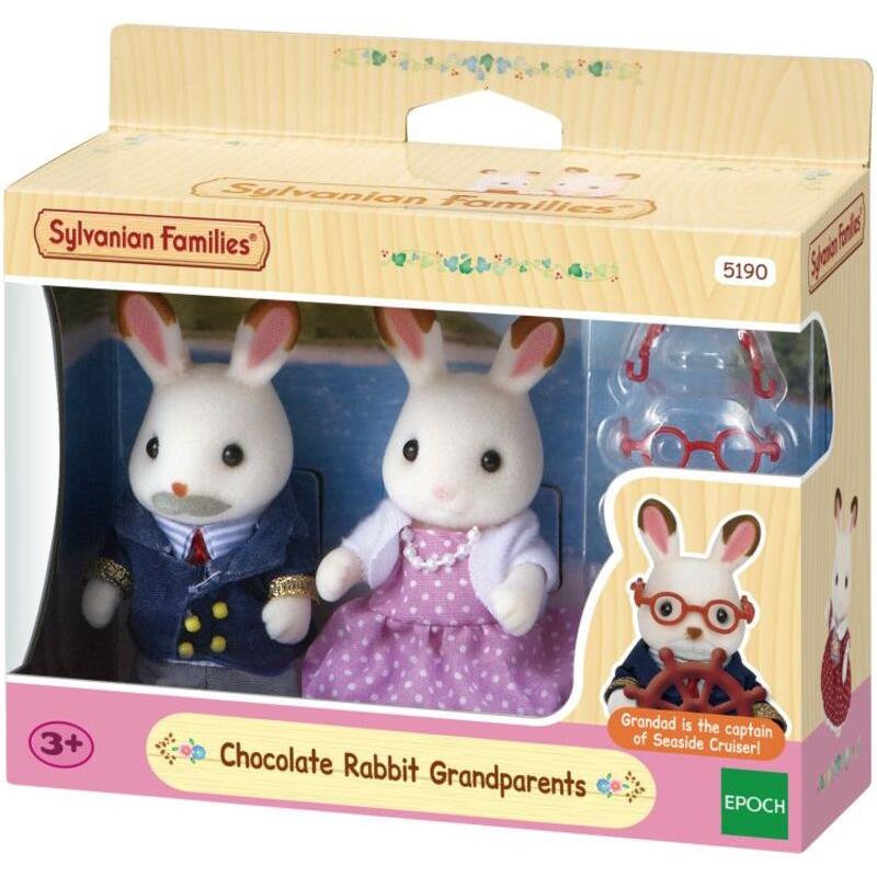 Sylvanian Families Chocolate Rabbit Παππούς & Γιαγιά (030248-5190)