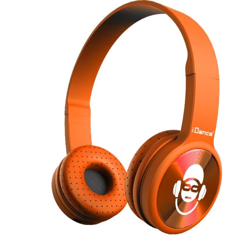 iDance Ακουστικά Bluetooth Orange (15533)