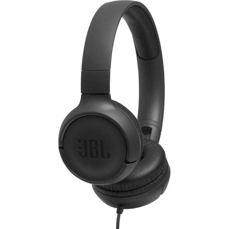 JBL Tune 500 Ακουστικά On-Ear Universal Black (JBLT500BLK-20.03367)