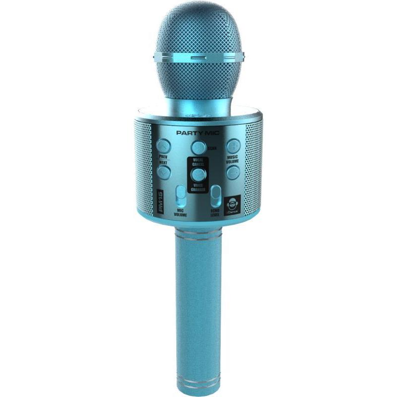 iDance Μικρόφωνο Karaoke Party Mic PM15 Blue (PM15(BL))