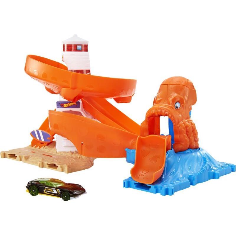 Hot Wheels Πίστες City Με Θηρία-3 Σχέδια (HDR29)