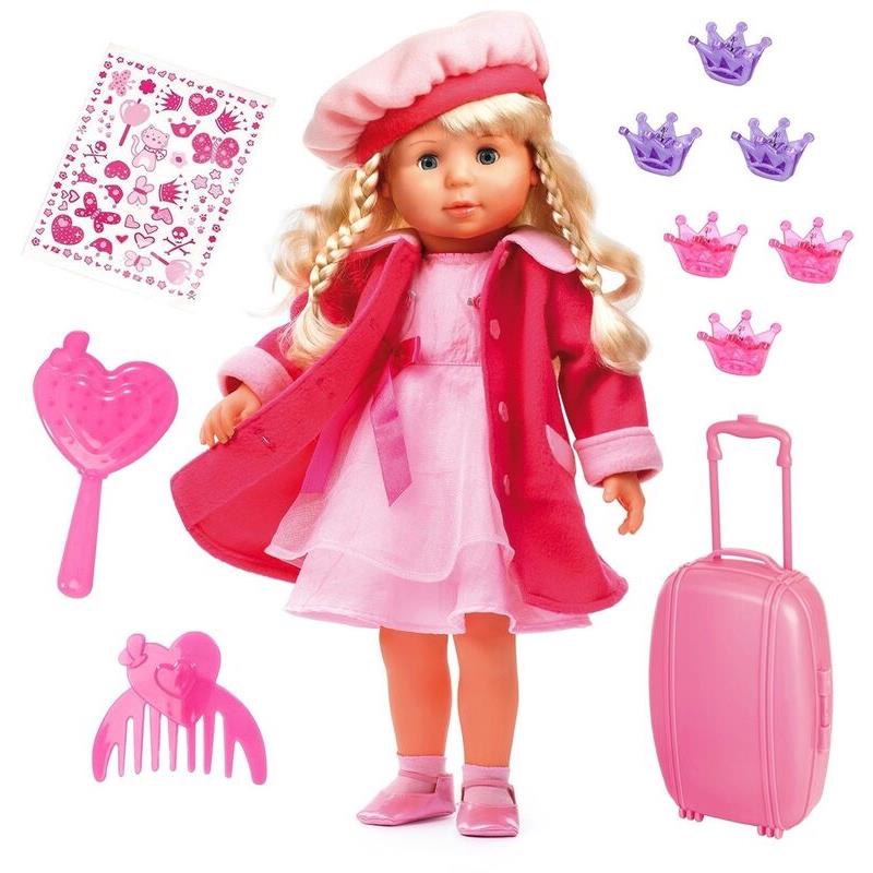 Bayer Κούκλα Charlene Pink Με Ήχους (94634AC)