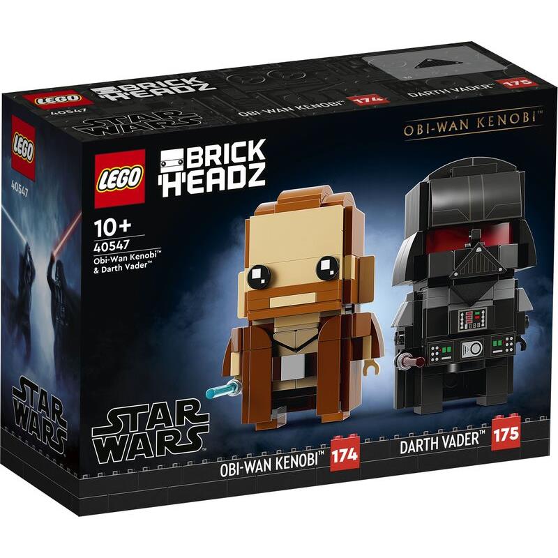 LEGO Brickheadz Star Wars Obi-Wan Kenobi & Darth Vader (40547)