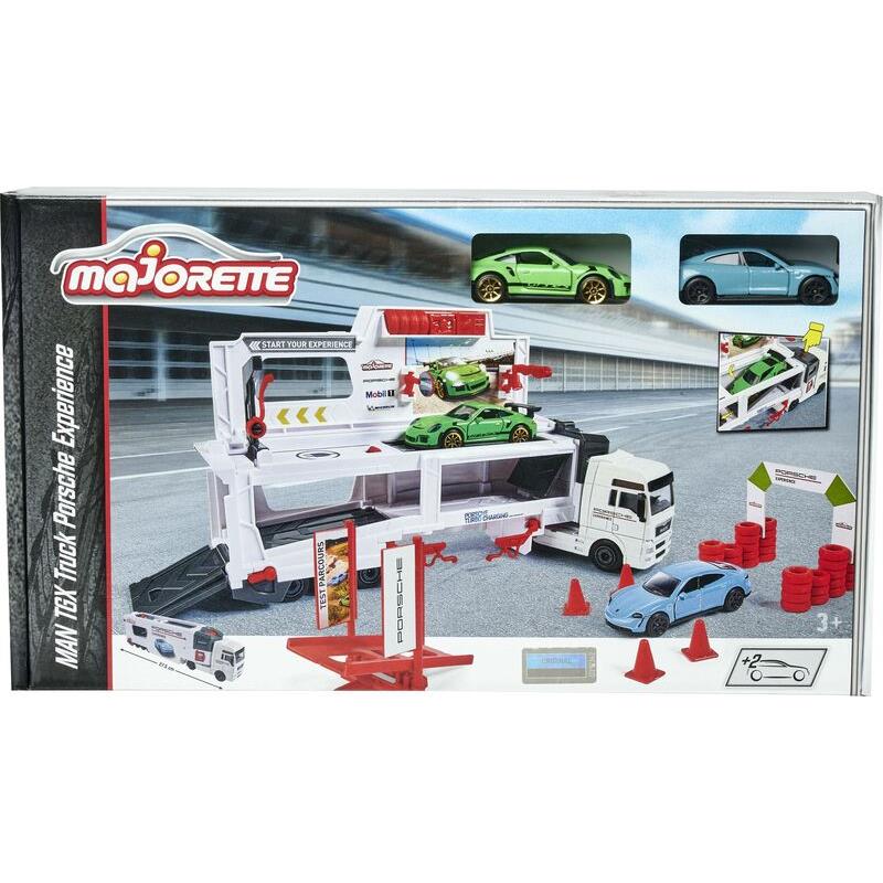 Majorette D/C Experience Man TGX Porsche Truck+2 Αυτοκίνητα (212053304)