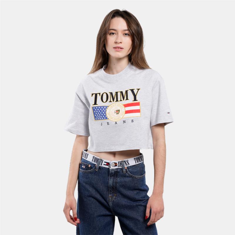 Tommy Jeans Jersey Γυναικείο Cropped T-shirt (9000138067_49132)