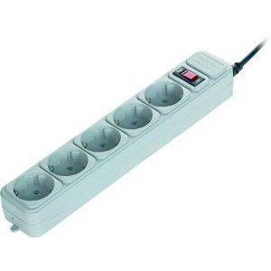 GEMBIRD SPG3-B-15C POWER CUBE SURGE PROTECTOR 5 SOCKETS 4.5M WHITE ΜΕ ΔΙΑΚΟΠΤΗ